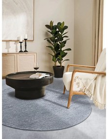 Covor gri țesut manual rotund din lână ø 160 cm Francois – Villeroy&amp;Boch