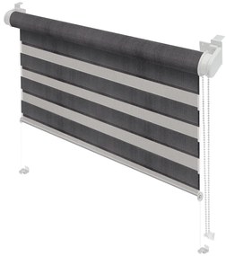 Jaluzea gri închis zi/noapte 57x150 cm Zebra – Gardinia