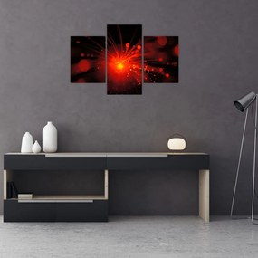 Tablou cu abstacție sclipire (90x60 cm)