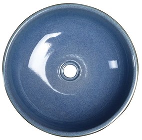 Chiuvetă albastră/gri rotundă din ceramică ø 41 cm Priori – Sapho