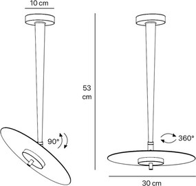 Lustra design italian modern Vinyl-Inspired