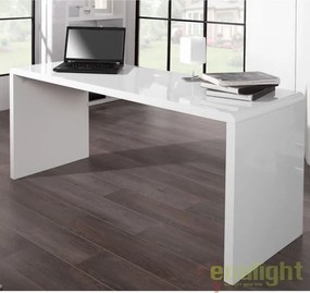 Birou modern alb, simplu si elegant, Fast Trade 160cm