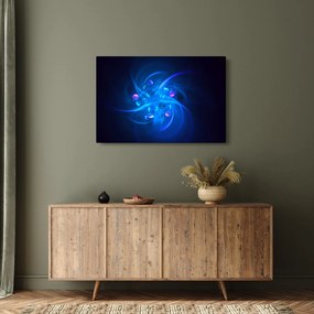 Tabloul modern cu abstracțiune albastră (90x60 cm)