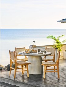 Masă de grădină rotundă din ceramică ø 60 cm Bonnet – House Nordic