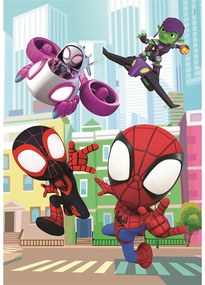 Omul Păianjen Spidey Puzzle maxi Clementoni, 60 piese