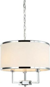 Lustra suspendata diametru 35cm, metal cromat Casa S