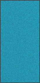 vidaXL Covoraș de intrare Cyan și Negru 120 x 250 cm Poliamidă și PVC