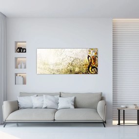 Tablou - Puterea muzicii (120x50 cm)