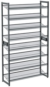 Suport pentru pantofi din metal gri, LEMIRO