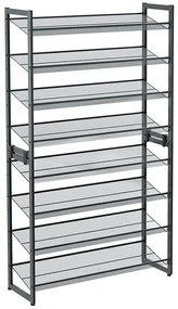 Suport pentru pantofi din metal gri, LEMIRO