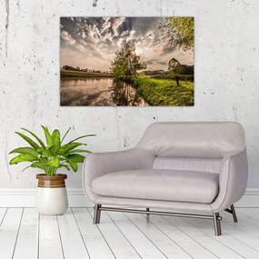 Tablou naturii cu raze de soae (90x60 cm)