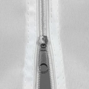 Perete lateral de schimb pentru cort cu fermoar - alb