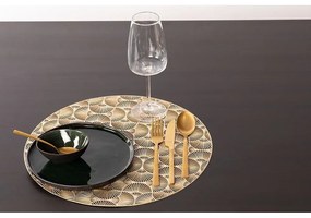 Suport de farfurie Tiseco Home Studio, ⌀ 38 cm, auriu