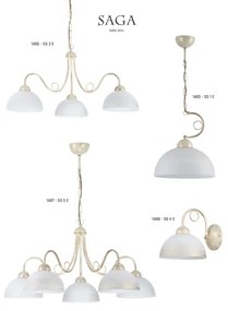 Jupiter 1488 - Corp de iluminat perete SAGA 1xE27/60W/230V