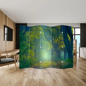 Paravan - Drum dea lungul cu copaci (210x170 cm)