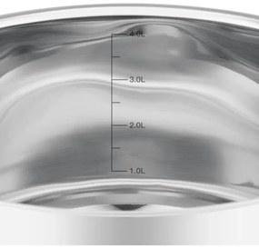 Resto - Oală cu capac ANSER, 4,4 l, 22 cm