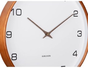 Karlsson 5993WH ceas de perete design alb,diametru 40 cm