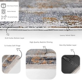 Covor gri 160x230 cm – Mila Home