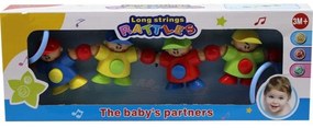 Lant de jucarii zornaitoare pentru carucior si patut NOVOKIDS™ Baby Rattles, Multicolor