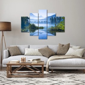 Tablou cu lac montan (150x105 cm)