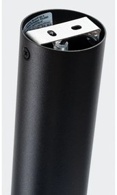 Plafonieră neagră/argintie Crown – Sollux