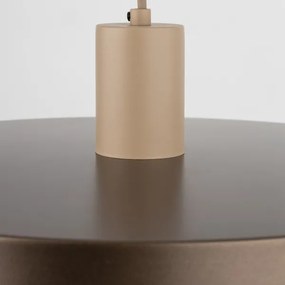 Lustră pe cablu SILA 1xE27/15W/230V d. 40 cm maro/bej