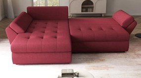 Colțar extensibil dumonde cu ladă de depozitare si sezut confortabil din spuma high-density, Loana Enjoy Winery 270x185 cm