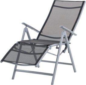 Scaun de grădină negru din metal Ariola – Garden Pleasure