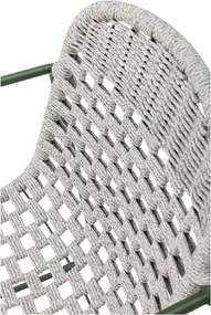 Scaun de grădină gri din metal Calana – Bloomingville