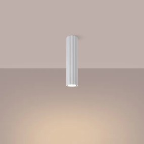 Spot Sollux SL.1532 KARBON 1xGU10/10W/230V 30 cm alb