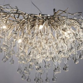 Lustră pe cablu ICICLE 10xG9/40W/230V Paul Neuhaus 2192-55