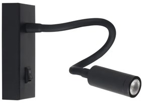 Veioză LED de flexibilă Kanlux 32522 TONIL LED/2,7W/230V negru