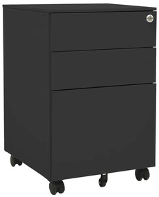 vidaXL Dulap dosare mobil, antracit, 39x45x60 cm, oțel