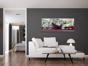 Tablou - construcție arhitectonică (120x50 cm)