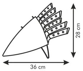 Suport de cuțite Tescoma AZZA, 6 cuțite