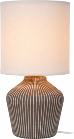 Lucide 47551/81/41 - Lampă de masă FILIZ 1xE14/40W/230V maro