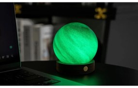 Decorațiune luminoasă maro închis cu USB ø 8 cm Sand Storm – Gingko