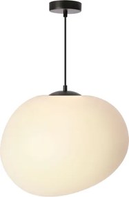 BRILAGI - Lustră suspendată pe cablu PEBBLES 1xE27/40W/230V, diam. 40 cm, neagră