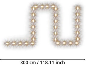Bandă LED dimabilă 3m STRIPE-Z LED/13,5W/24V 2700-6500K Eglo 99684