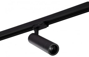 Spot LED directionabil pe sina GALILEO TRACK 3Line CCT 15W negru