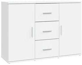 Servanta, alb, 91x29,5x65 cm, lemn prelucrat