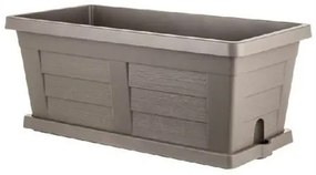 Jardinieră cu volum mare Bama Legnocappuccino, 60 x 30 x 25 cm, 60 cm