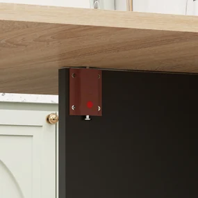 HOMCOM Masă Pliabilă pentru 4-6 Persoane, cu 2 Roți, Masă Rabatabilă cu 2 Rafturi pentru Depozitare, 140x75x74 cm, Negru | Aosom Romania