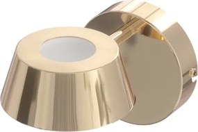 Lampă de perete LED TIMO, 6W/230V, 3000/4500/6500K, alamă - Open Design OR86539