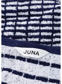 Prosop alb/albastru din amestec de bambus din frotir 70x140 cm Nuance – JUNA