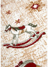 Covor roșu din amestec de bumbac 50x80 cm cu model de Crăciun Toy's Delight Red Christmas – Villeroy&amp;Boch