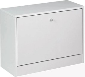 Pantofar FATMA NEW, alb, PAL, 60x24x45 cm