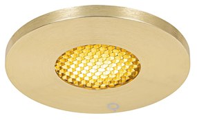 Spot modern pentru baie îngropat auriu IP54 - Shed Honey