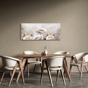Tablou - Tufe roz (120x50 cm)