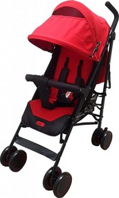 Carucior sport tip umbrela Baby Care™ PRO 803B, Spatar reglabil in 7 trepte, Pozitie somn, Amortizoare, Frana picior, Pliabil, Rosu